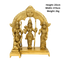 Brass Ram Darbar with Ring - 20cm Height-Global Food Hub