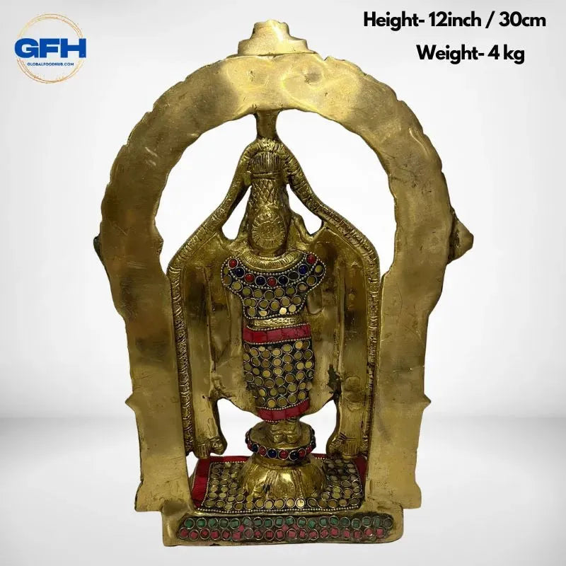 Brass Ring Balaji Stone work-Global Food Hub