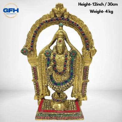 Brass Ring Balaji Stone work-Global Food Hub