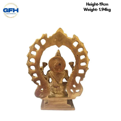 Brass Ring Lakshmi Statue-Global Food Hub