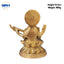 Brass Sarasvati Statue-Global Food Hub