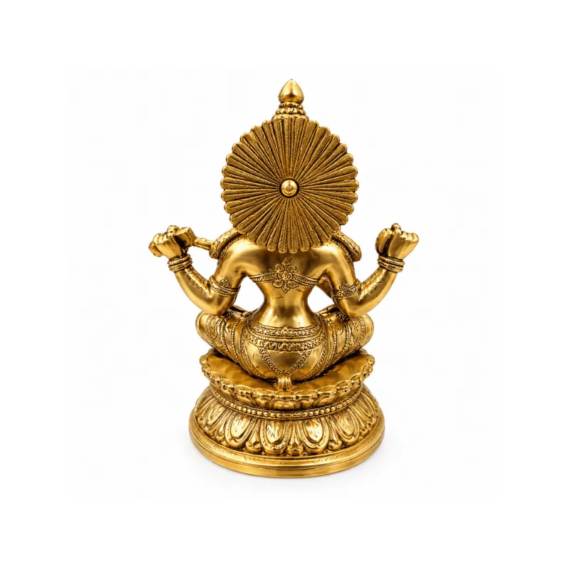Brass Sarasvati Statue-Global Food Hub