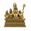 Brass Shiva Family M Statue-Global Food Hub