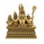 Brass Shiva Family M Statue-Global Food Hub