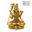 Brass Shiva M Miniature Statue-Global Food Hub