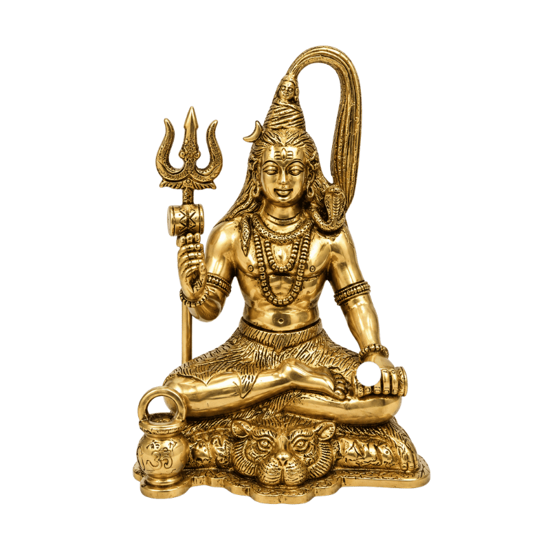 Brass Shiva Statue-Global Food Hub