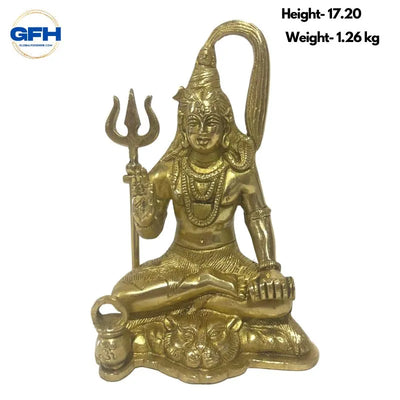 Brass Shiva Statue-Global Food Hub