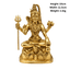 Brass Shiva with Trishul-Global Food Hub