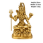Brass Shiva with Trishul-Global Food Hub