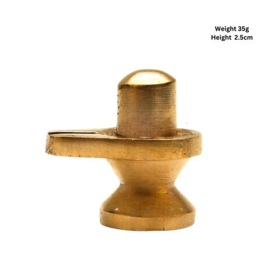 Brass Shivling Small For Pooja B-Global Food Hub