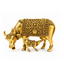 Brass Statue Miniature - Cow with calf-Global Food Hub