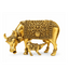 Brass Statue Miniature - Cow with calf-Global Food Hub