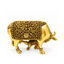 Brass Statue Miniature - Cow with calf-Global Food Hub