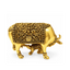 Brass Statue Miniature - Cow with calf-Global Food Hub