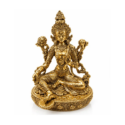 Brass Tara Devi S Statue-Global Food Hub