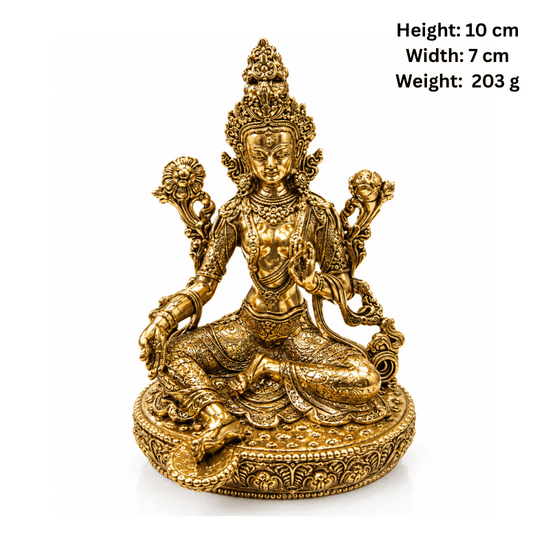 Brass Tara Devi S Statue-Global Food Hub