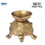 Brass Tortoise With Diya-Global Food Hub
