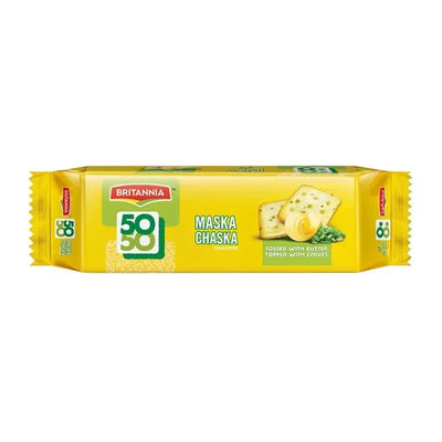 Britannia 50-50 Maska Chaska Biscuits - 62g-Global Food Hub