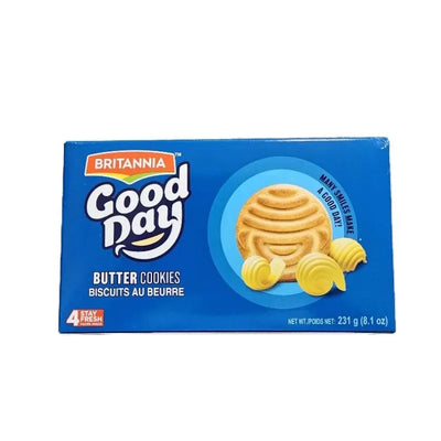 Britannia Good Day Butter Cookies - 231g-Global Food Hub