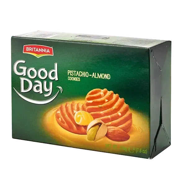 Britannia Good Day Pistachio Almond Cookies - 216g-Global Food Hub