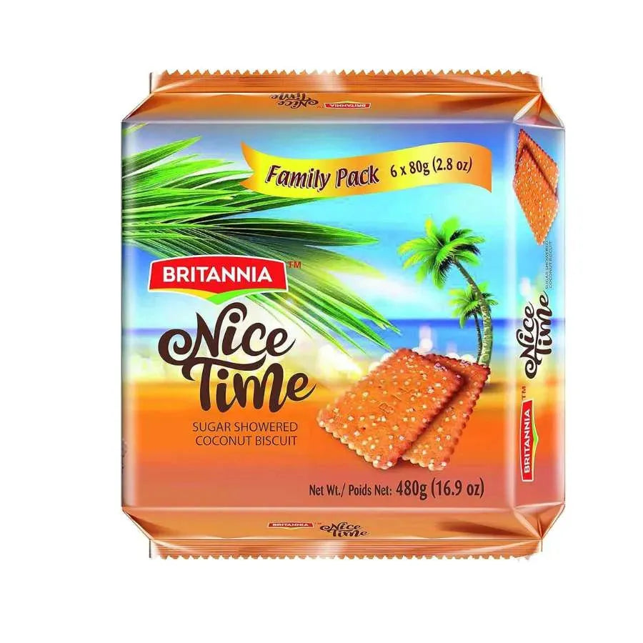 Britannia Nice Time Family Pack - 480g-Global Food Hub