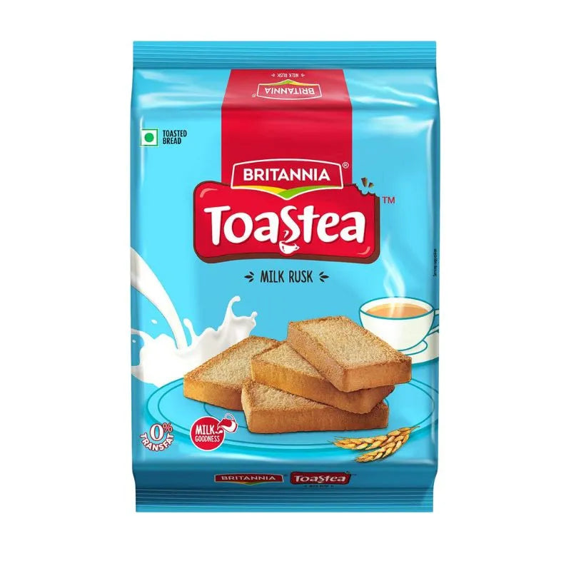 Britannia Toastea Milk Rusk - 207g-Global Food Hub