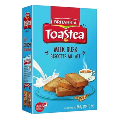 Britannia Toastea Milk Rusk - 560g-Global Food Hub