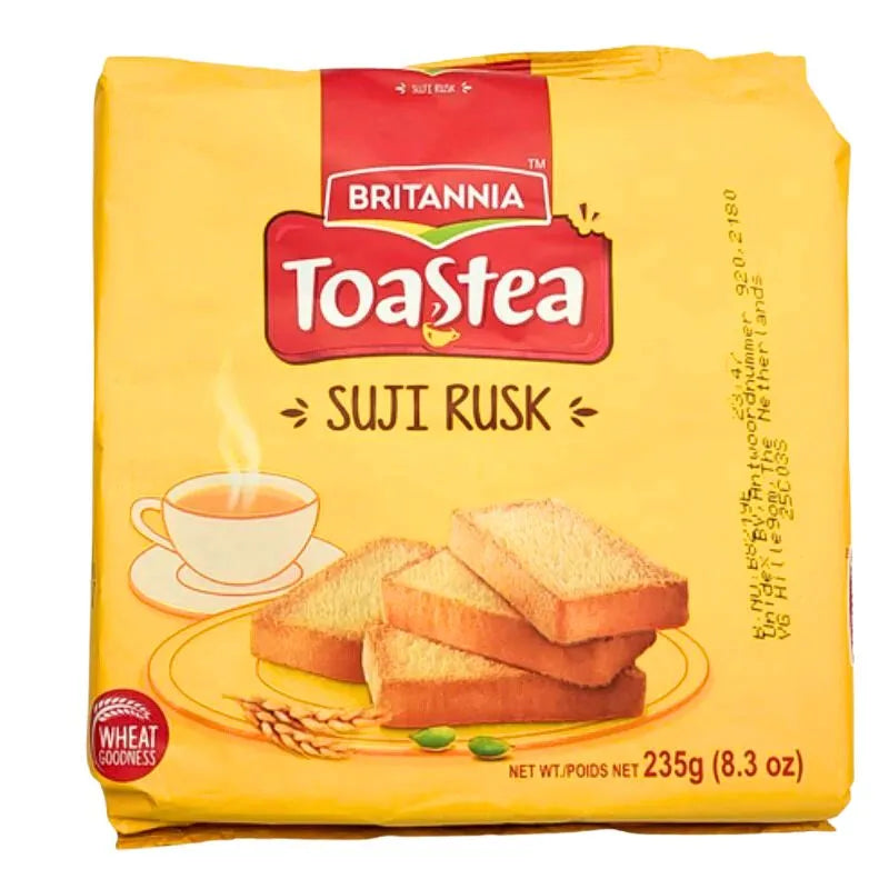 Britannia Toastea Suji Rusk - 235g-Global Food Hub