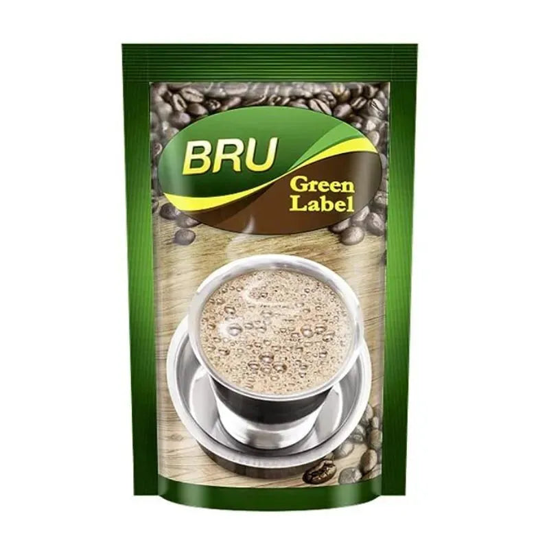 Bru - Green Label Filter Coffee - 200g-Global Food Hub