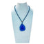 Buddha Necklace / Mala Blue-Global Food Hub