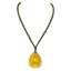 Buddha Necklace / Mala Yellow-Global Food Hub