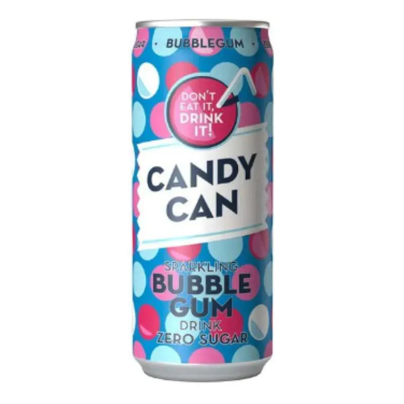 Candy Can Bubble Gum Zero Sugar - 330ml-Global Food Hub