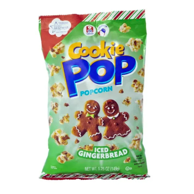 Candy Pop Iced Gingerbread Popcorn - 149g-Global Food Hub