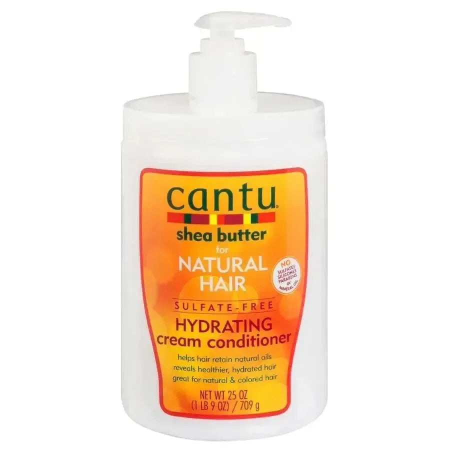 Cantu Natural Sulfate Free Hydrating Conditioner Salon Size - 709ml-Global Food Hub