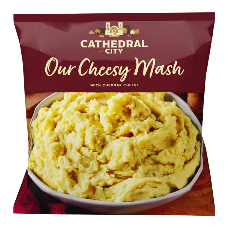 Cathedral City Extra Mature Cheddar Cheesy Mash - FROZEN - 800g-Global Food Hub