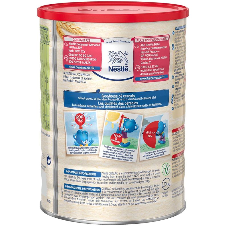 Cerelac Wheat with Milk 6 Months + - 1Kg-Global Food Hub
