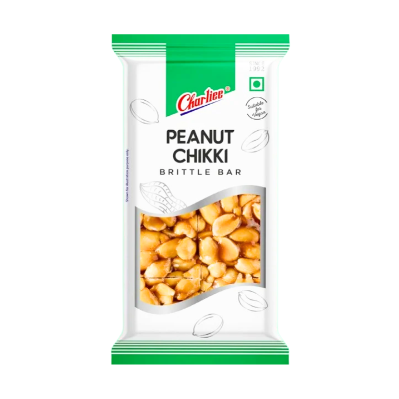 Charliee Peanut Chikki - 30g-Global Food Hub