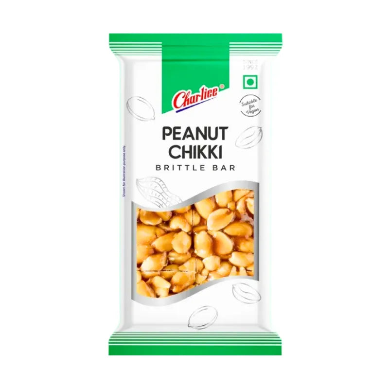 Charliee Peanut Chikki - 30g-Global Food Hub