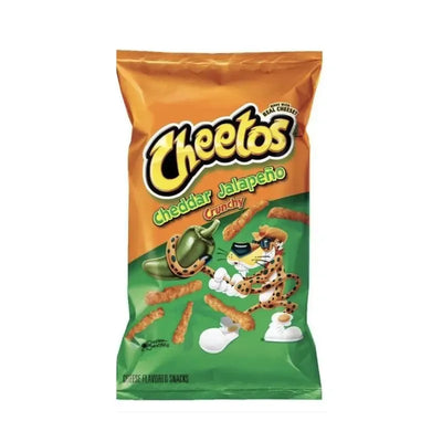 Cheetos Crunchy Cheddar Jalapeno - 226g-Global Food Hub