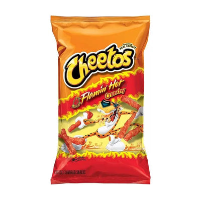 Cheetos Crunchy Flaming Hot-Global Food Hub
