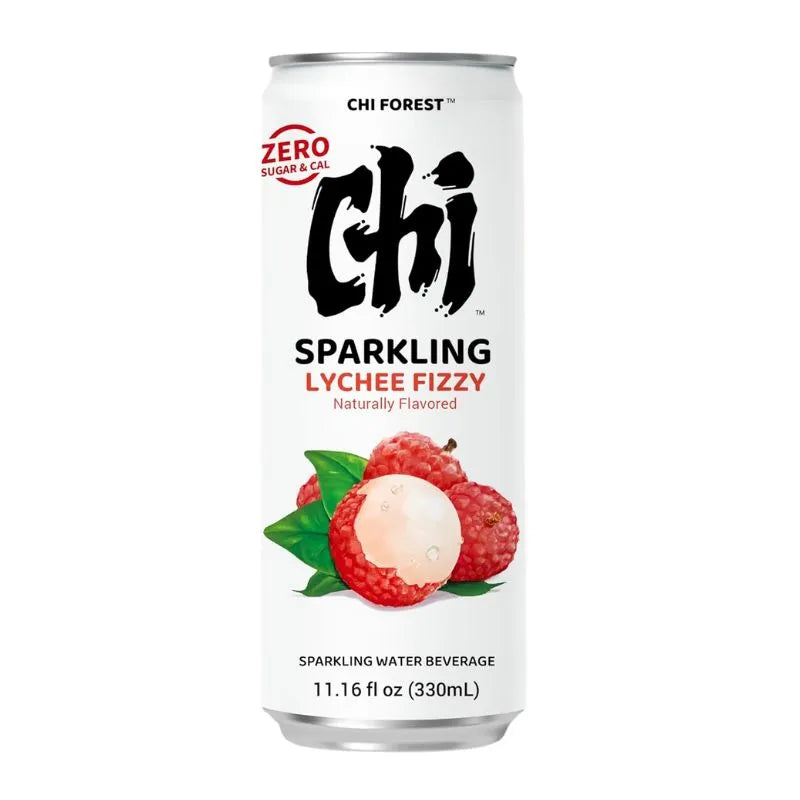 Chi Forest Sparkling Water Lychee Fizzy - 330ml-Global Food Hub