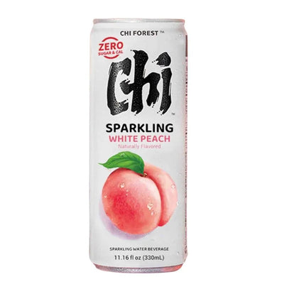 Chi Forest Sparkling Water White Peach - 330ml-Global Food Hub