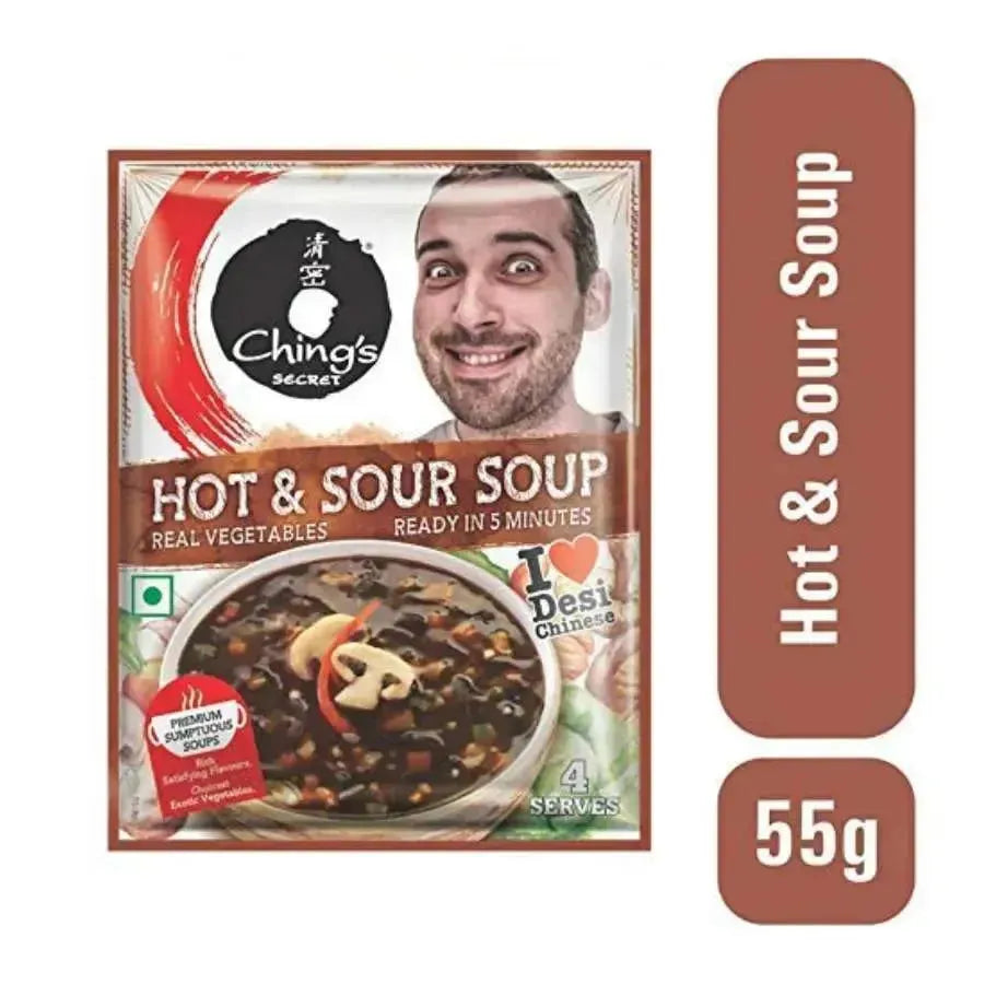 Chings Instant Hot and Sour Soup - 55g-Global Food Hub