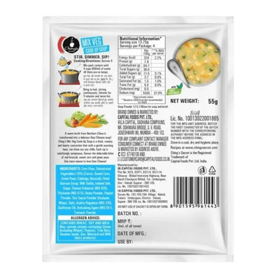 Ching's Instant Mix Veg Soup - 55g-Global Food Hub