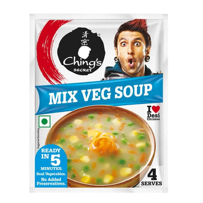 Ching's Instant Mix Veg Soup - 55g-Global Food Hub