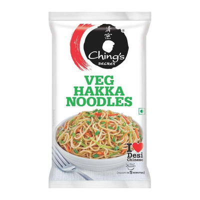 Chings Veg Hakka Noodles- 140gms-140 grams-Global Food Hub