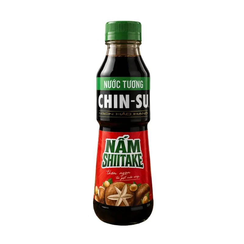 Best Before 23rd July'25 Chinsu Soy Sauce Shiitake - 330ml-Global Food Hub