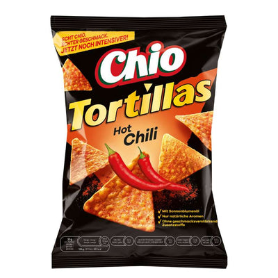 Chio Tortillas Hot Chili-110 grams-Global Food Hub