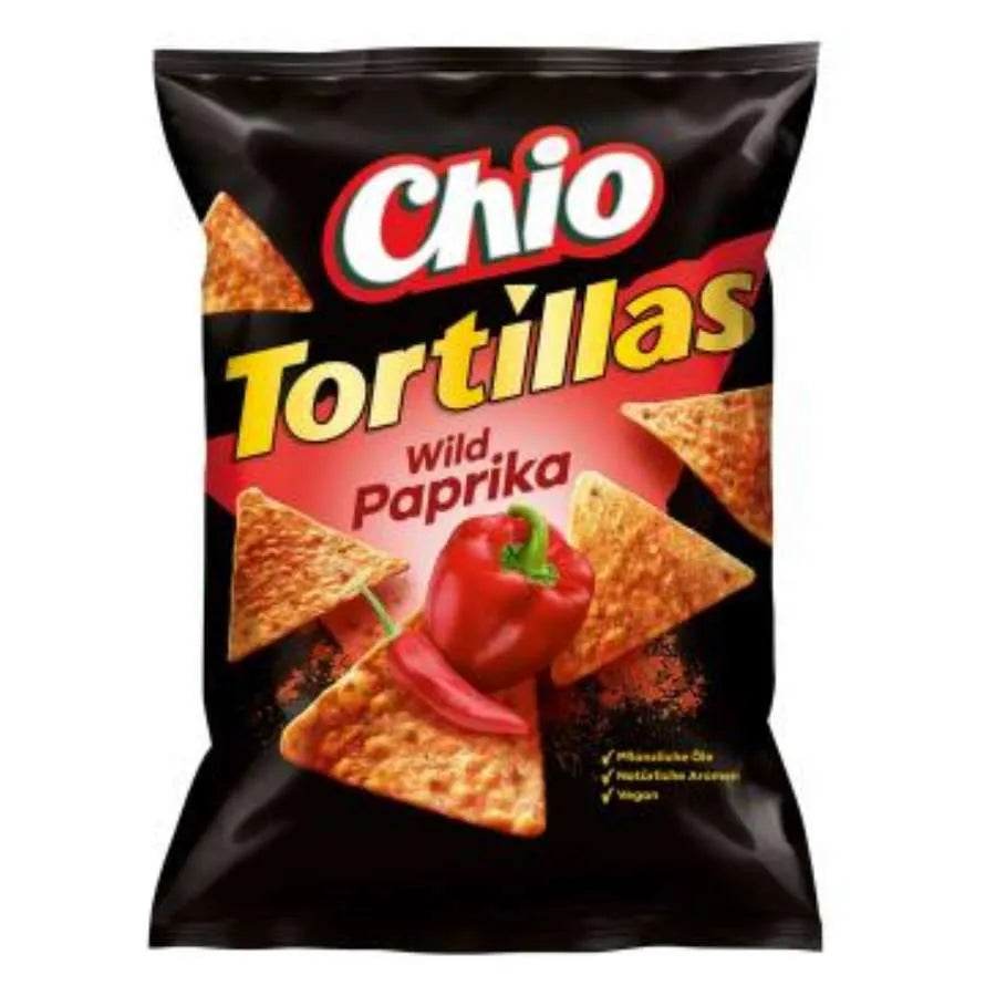 Chio Tortillas Wild Paprika-110 grams-Global Food Hub