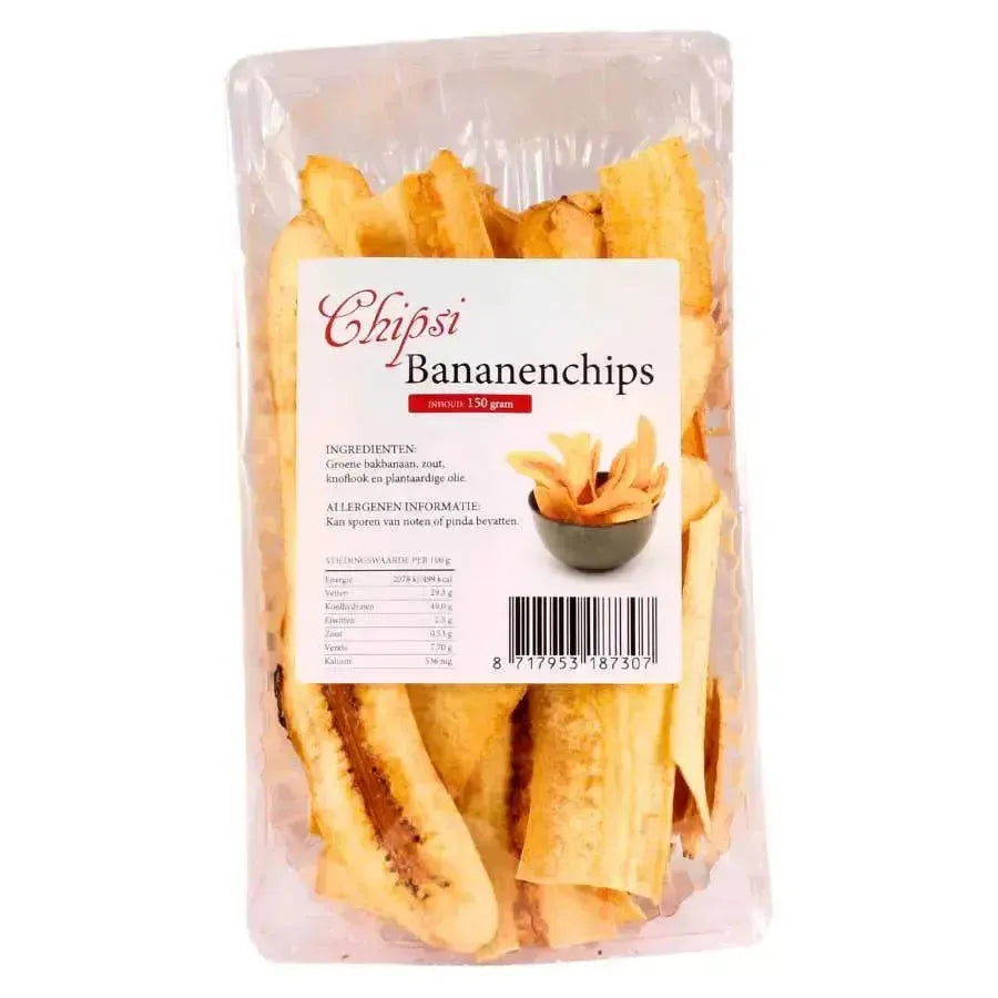 Chipsi Banana Chips - 150g-Global Food Hub